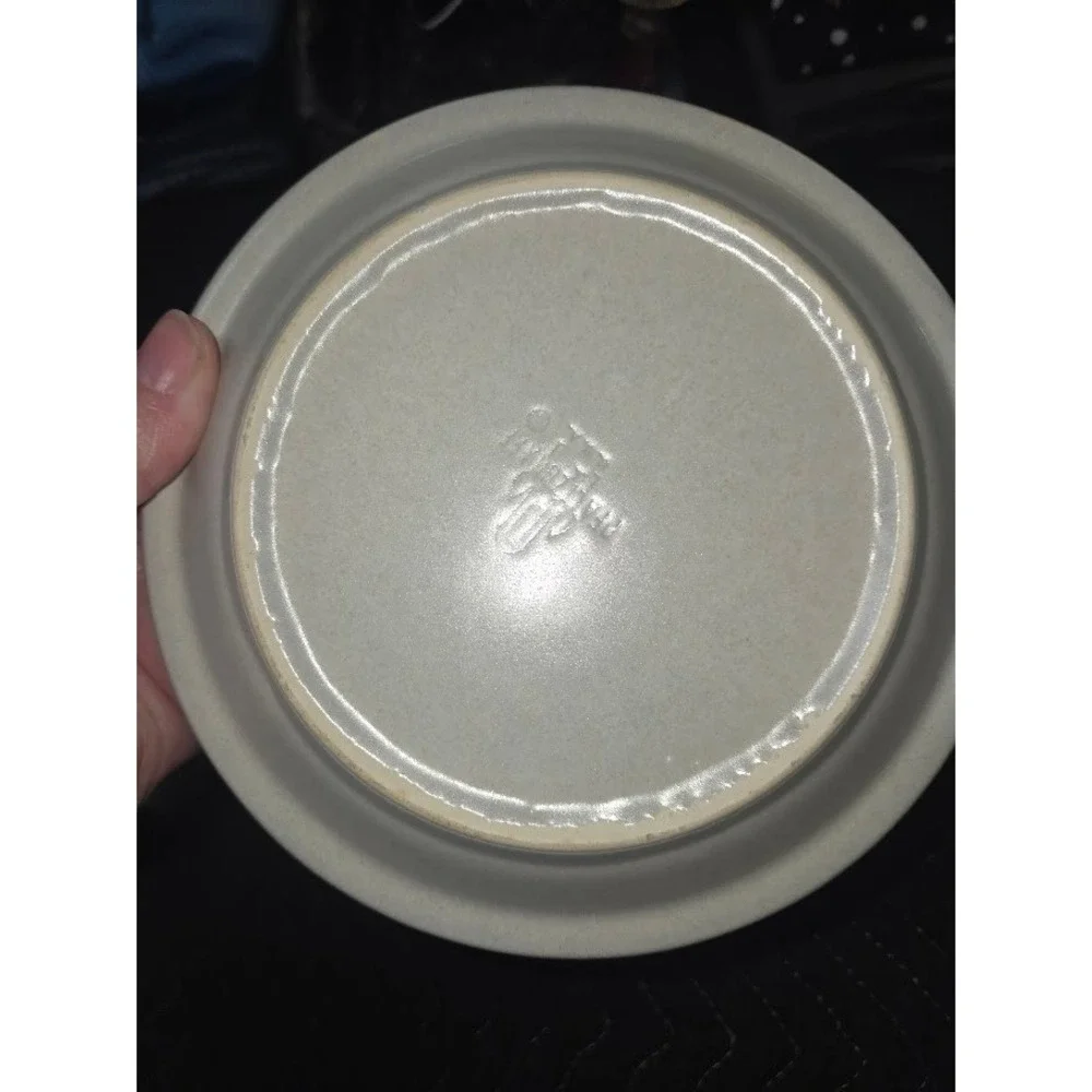 Pfaltzgraff Yorktowne Blue Floral Stoneware Bread Butter Plate 6.75 Inch Vintage
